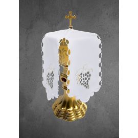 Chalice gold-plated, grapes 20 cm (14)