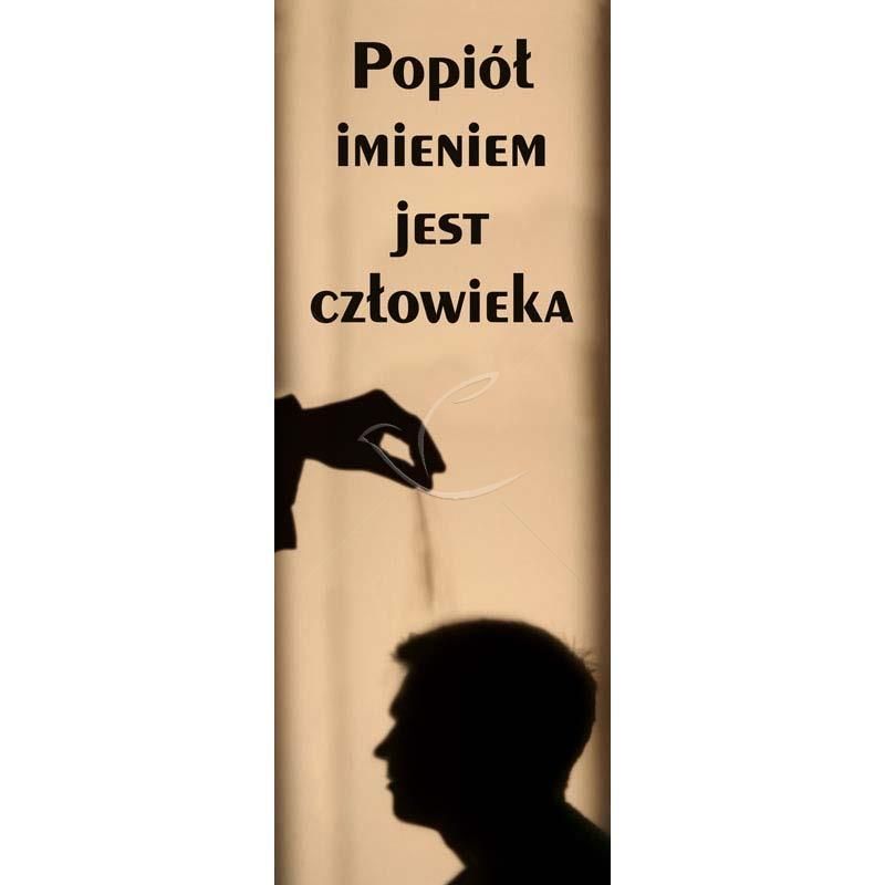 Baner kościelny - Środa Popielcowa - Baner kościelny - Środa Popielcowa