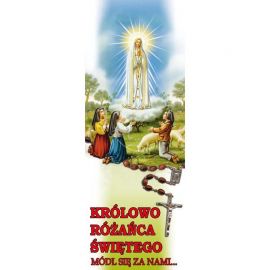 Baner - Królowa Różańca Świętego