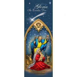 Baner Bożonarodzeniowy - Święta Rodzina (2)
