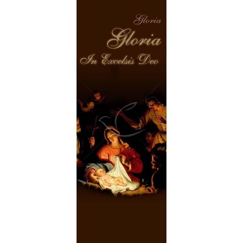 Baner Bożonarodzeniowy - Gloria in excelsis Deo (3)