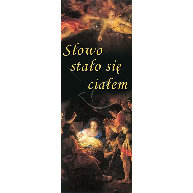 Baner Bożonarodzeniowy - Słowo stało się ciałem