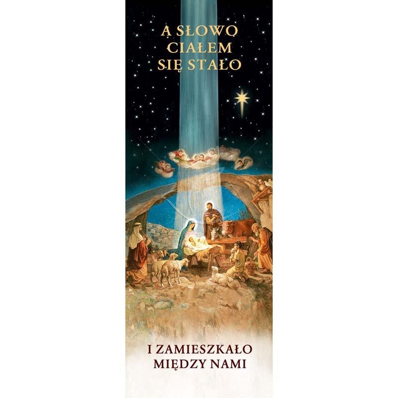 Baner Bożonarodzeniowy - A słowo ciałem