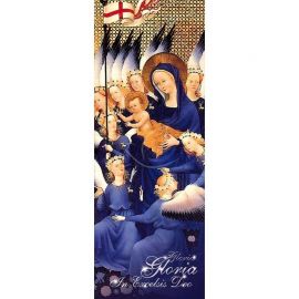 Baner Bożonarodzeniowy - Gloria Gloria in excelsis Deo (5)