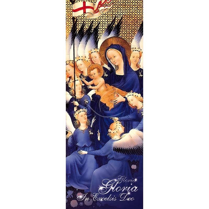 Baner Bożonarodzeniowy - Gloria Gloria in excelsis Deo (5)