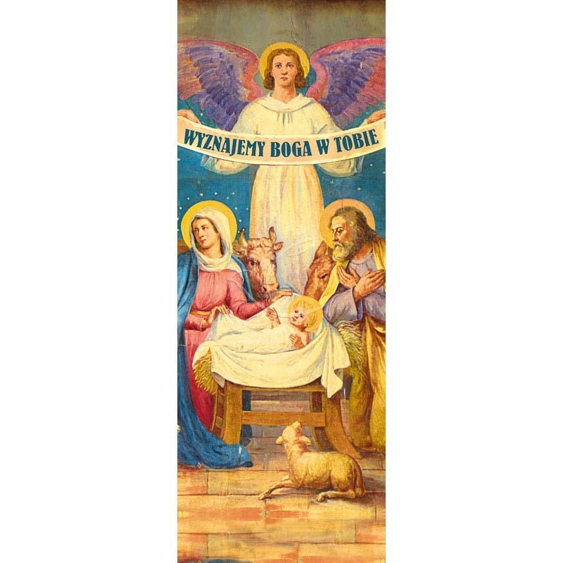 Baner Bożonarodzeniowy - Wyznajemy Boga w Tobie