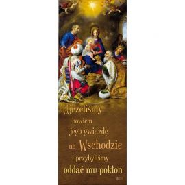Baner Bożonarodzeniowy - Ujrzeliśmy jego gwiazdę na wschodzie