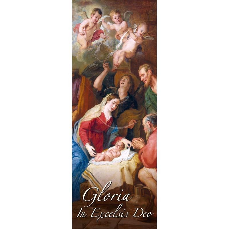 Baner Bożonarodzeniowy - Gloria in excelsis Deo (9)