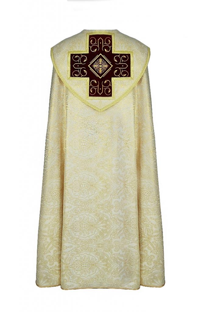 Kapa liturgiczna haftowana (30) - zdjęcie 2 - Kapa liturgiczna haftowana (30)