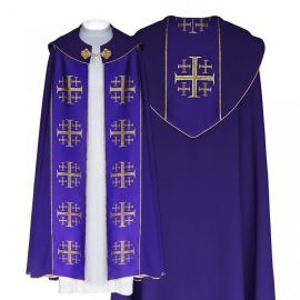 Kapa liturgiczna - Krzyż Jerozolimski (31)
