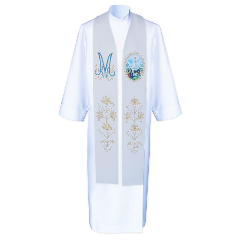 Stuła kapłańska Matka Boża Fatimska (1)
