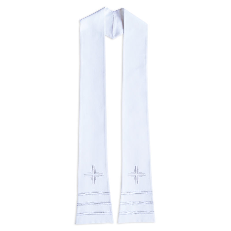 Stuła do koncelebry - tropic + mereżka (6) - zdjęcie 2 - Stuła do koncelebry - tropic + mereżka (6)