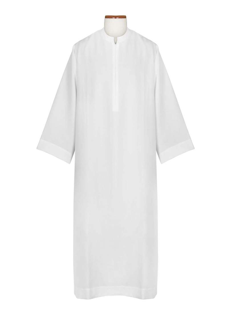 Alba kapłańska - gładka, zamek