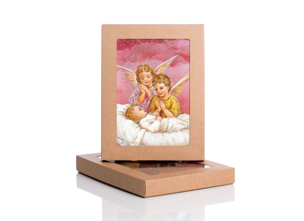 Ikona Anioł Stróż - róże (38) - zdjęcie 2 - Ikona Anioł Stróż - róże (38)