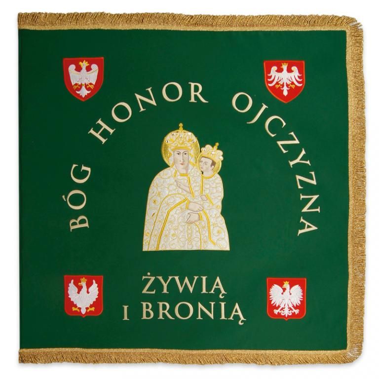 Sztandar - przykładowy wzór