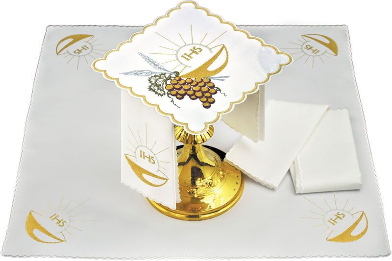 Bielizna kielichowa IHS, winogrono - 28