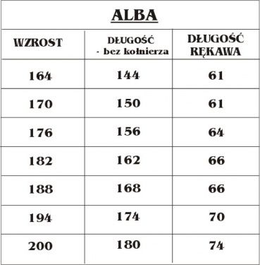 Alba kapłańska lniana - czerwona wstawka - zdjęcie 2 - Alba kapłańska lniana - czerwona wstawka