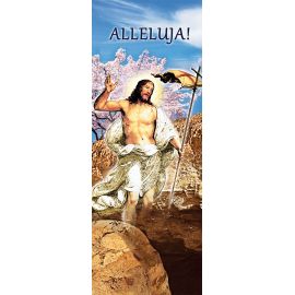 Baner na Wielkanoc "ALLELUJA" (25) - WIELKANOC - Nowość
