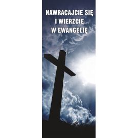 Baner na Wielkanoc "Nawracajcie się.." (31) - WIELKANOC - Nowość