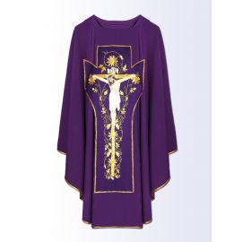 Ornat - Jezus ukrzyżowany - kolory liturgiczne (19) - Ornaty z Jezusem - Nowość