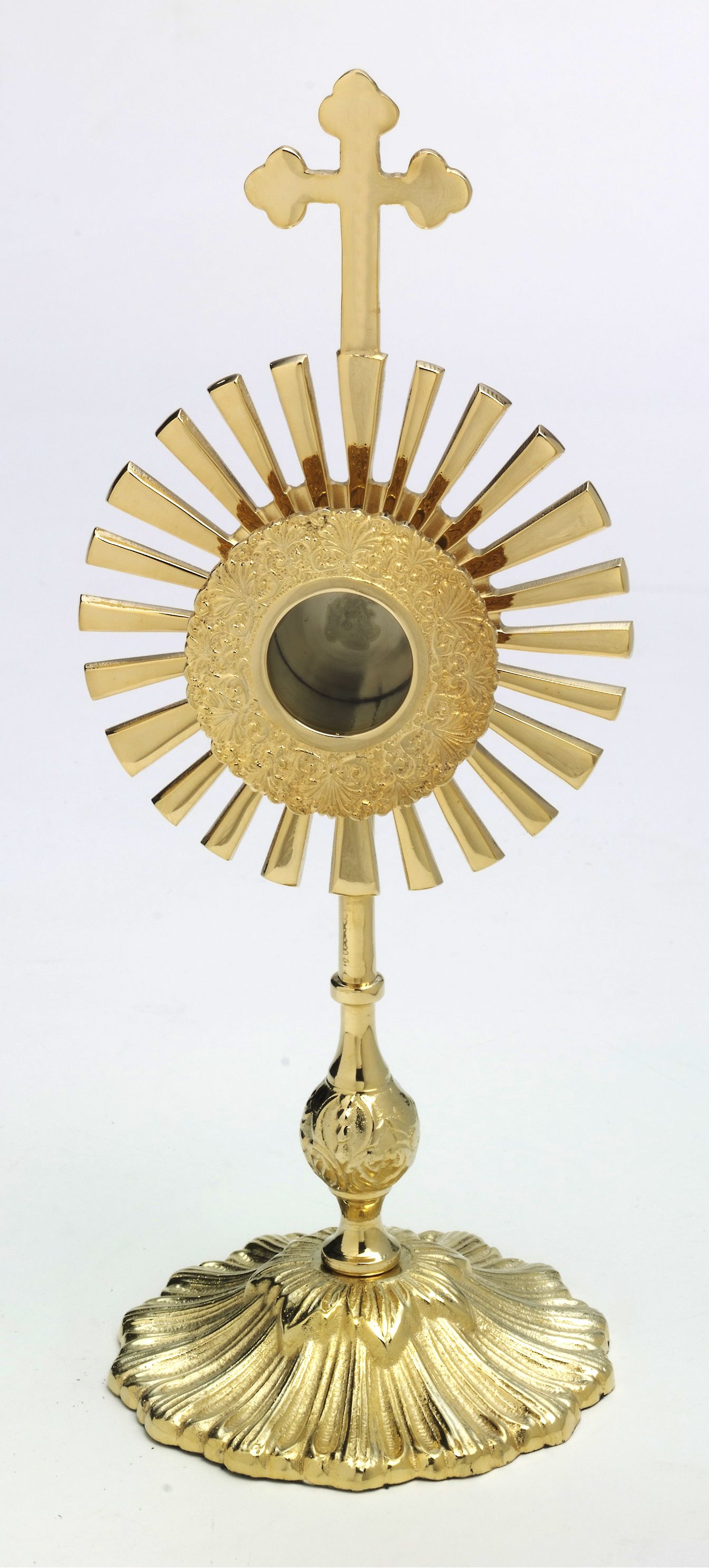 Relikwiarz pozłacany - 32 cm