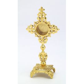 Relikwiarz w kształcie krzyża - 21 cm - zdjęcie 1 - Relikwiarz w kształcie krzyża - 21 cm