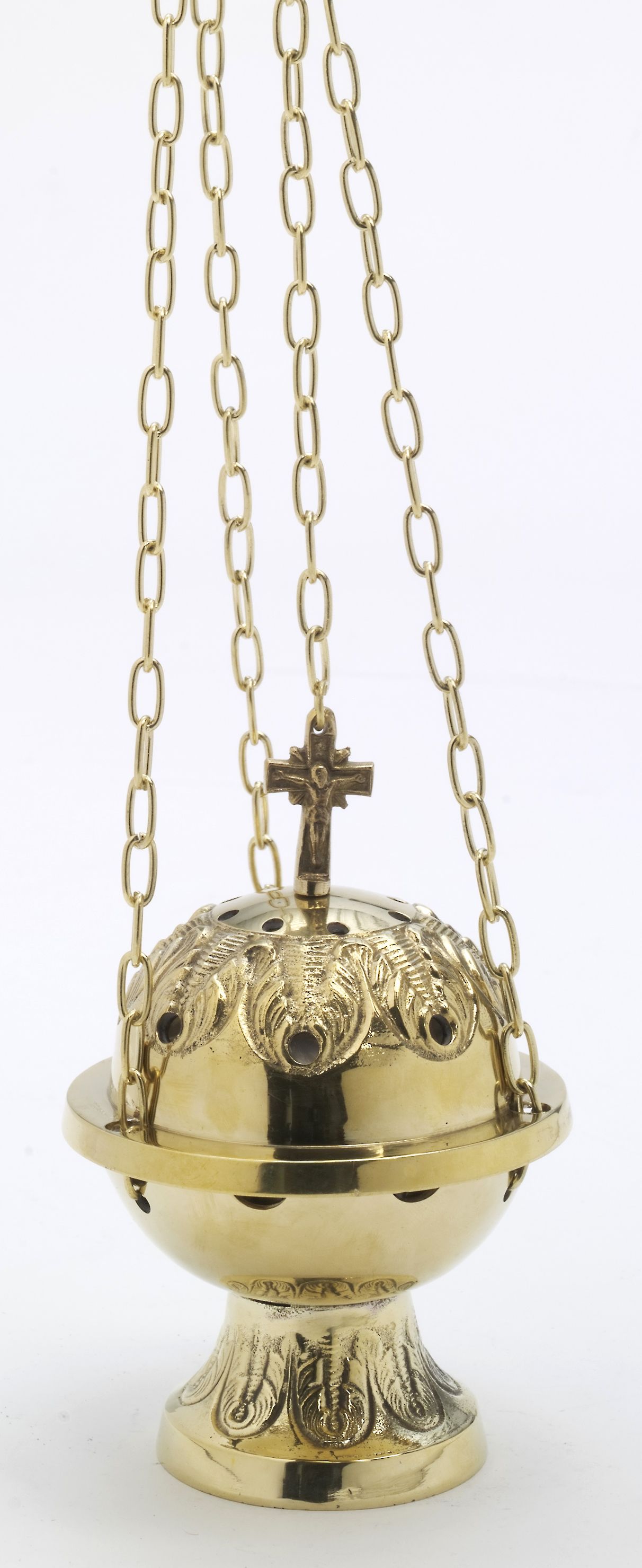 Komplet złoty trybularz + łódka (5)