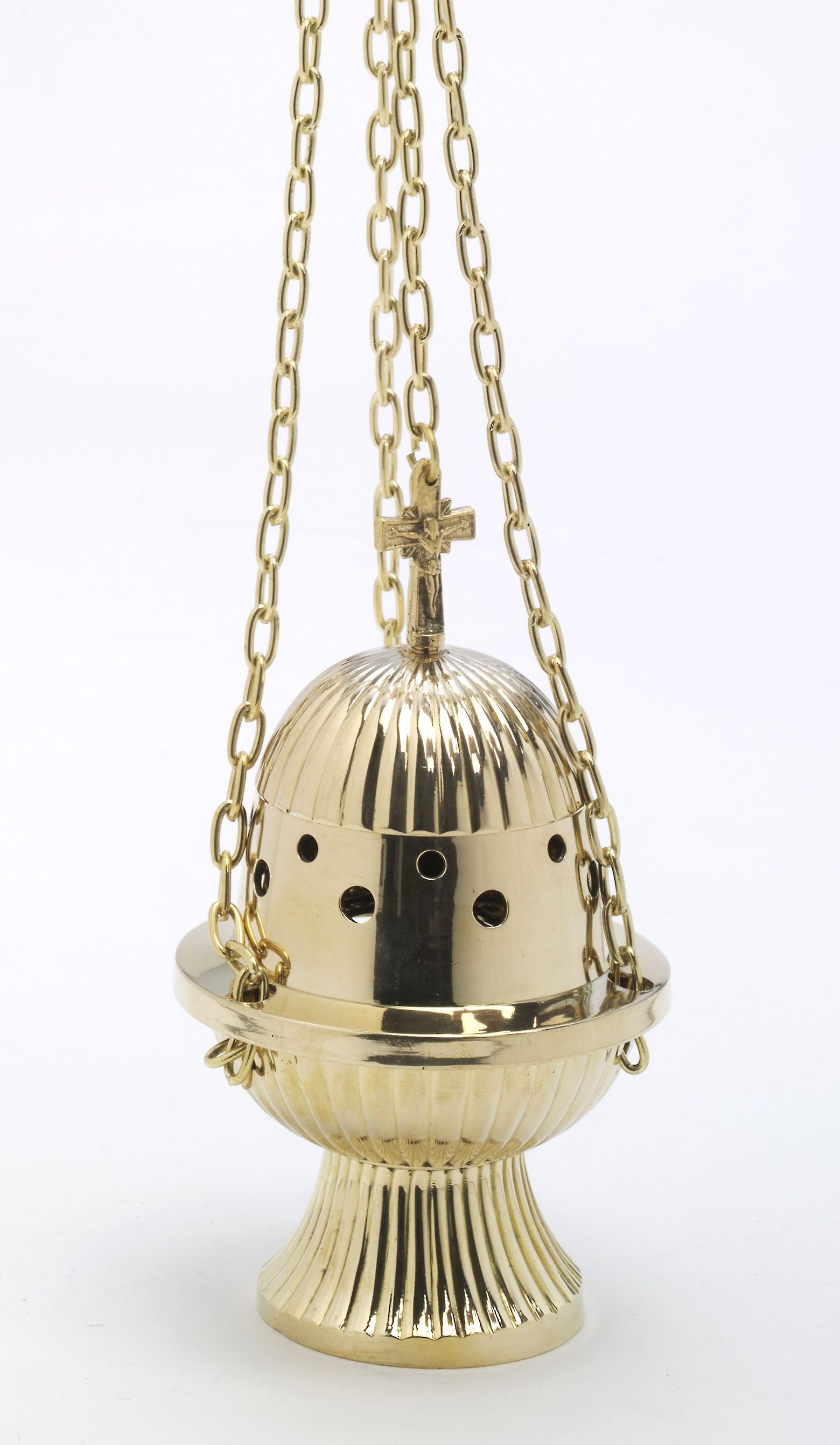 Komplet złoty trybularz + łódka (6)