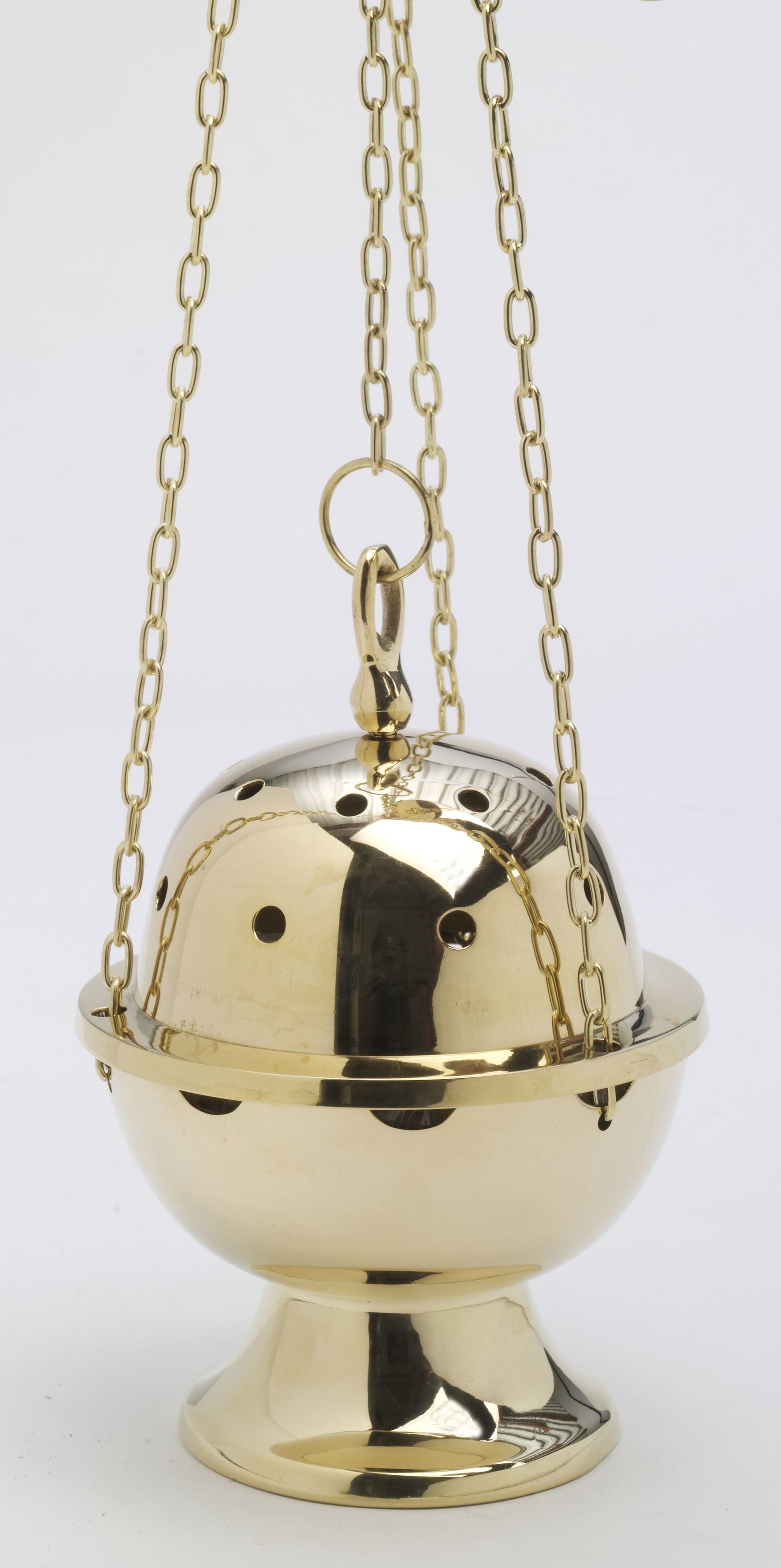 Komplet złoty trybularz + łódka (7)