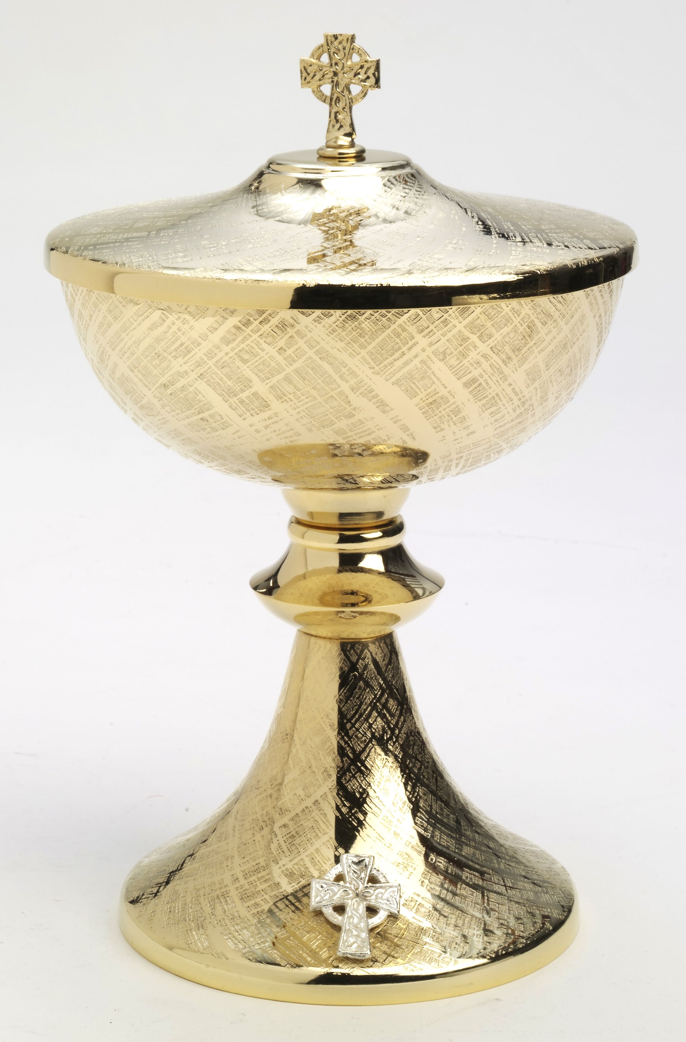 Puszka pozłacana - 23 cm