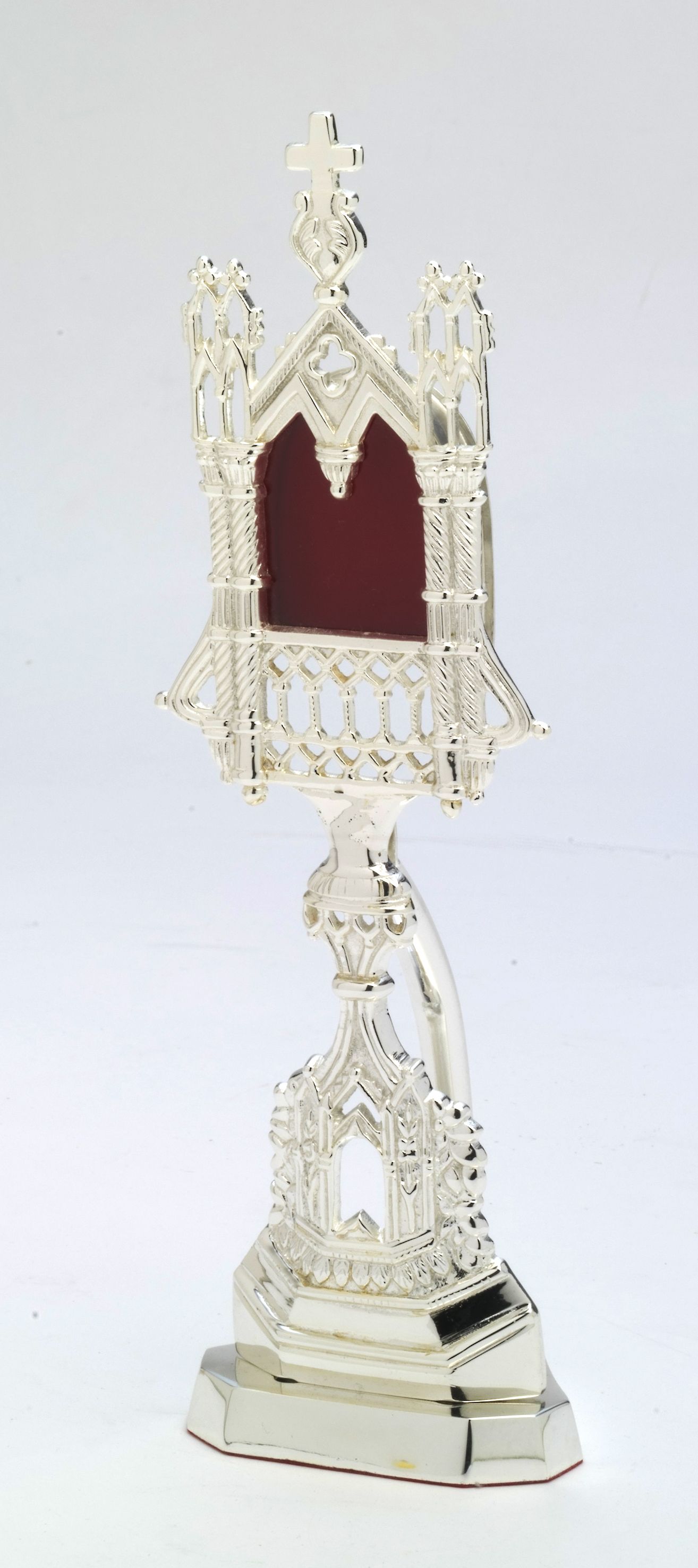 Relikwiarz złoty bądź srebrny - 28 cm. - zdjęcie 2 - Relikwiarz złoty bądź srebrny - 28 cm.