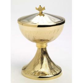 Puszka pozłacana - 17 cm.