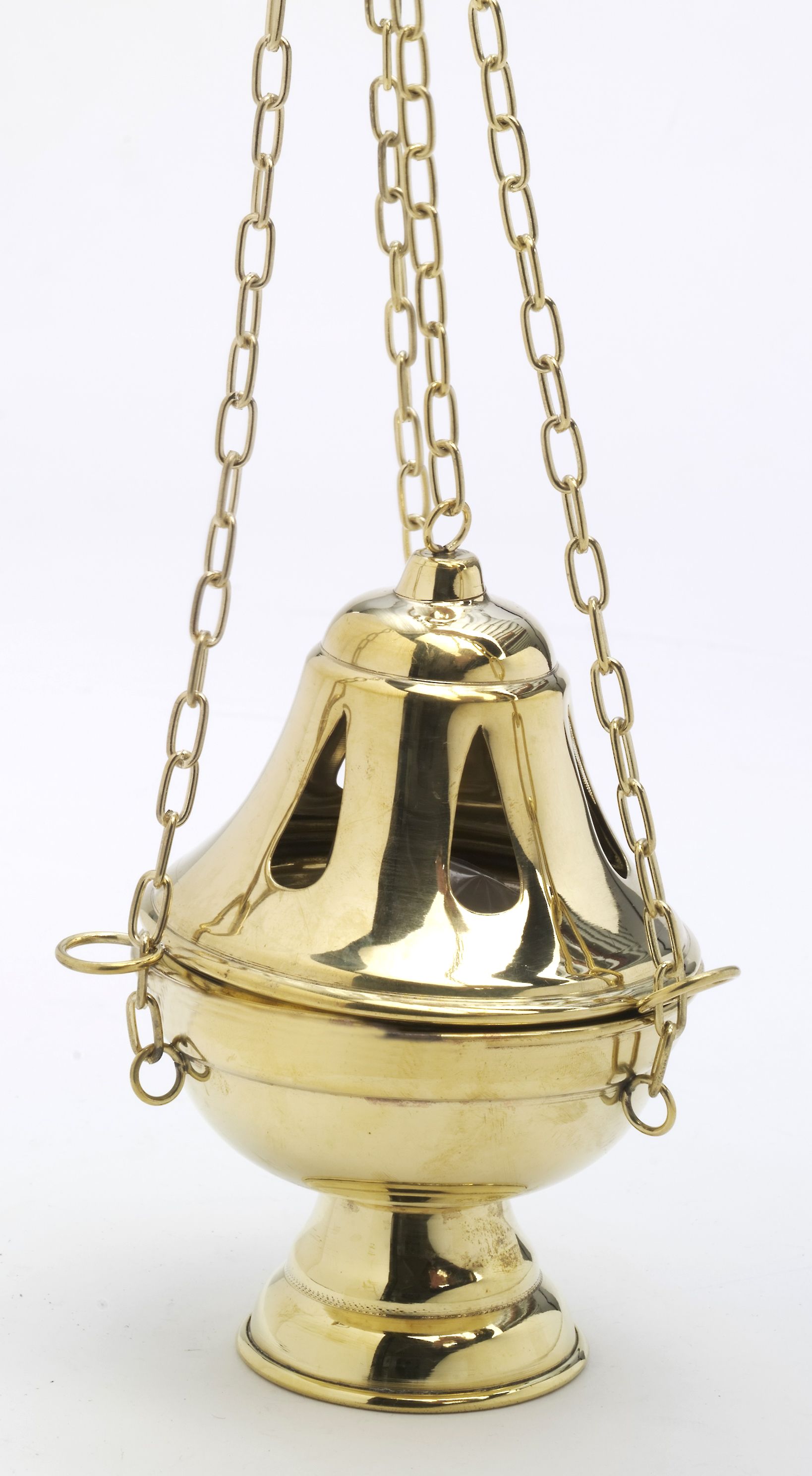 Trybularz + łódka  - komplet koloru złotego (3) - TRYBULARZE, ŁÓDKI - Nowość