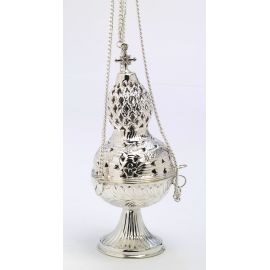 Trybularz posrebrzany - 26 cm