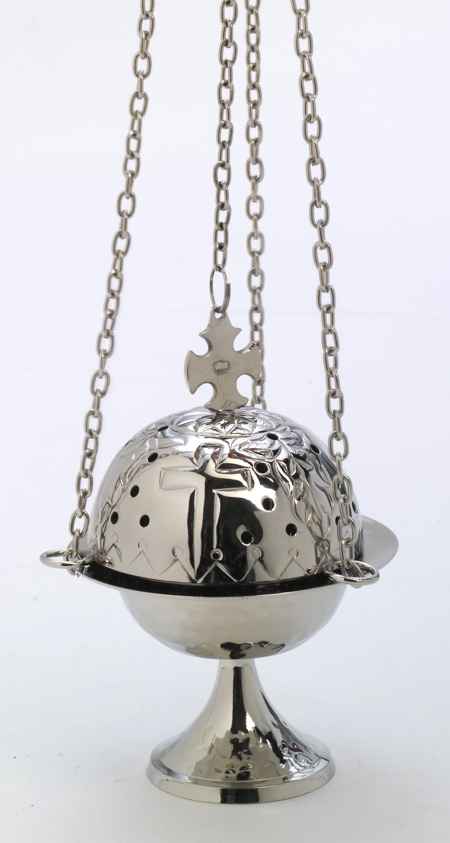 Trybularz niklowany - 16 cm