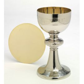 Kielich srebrny + patena - 20 cm