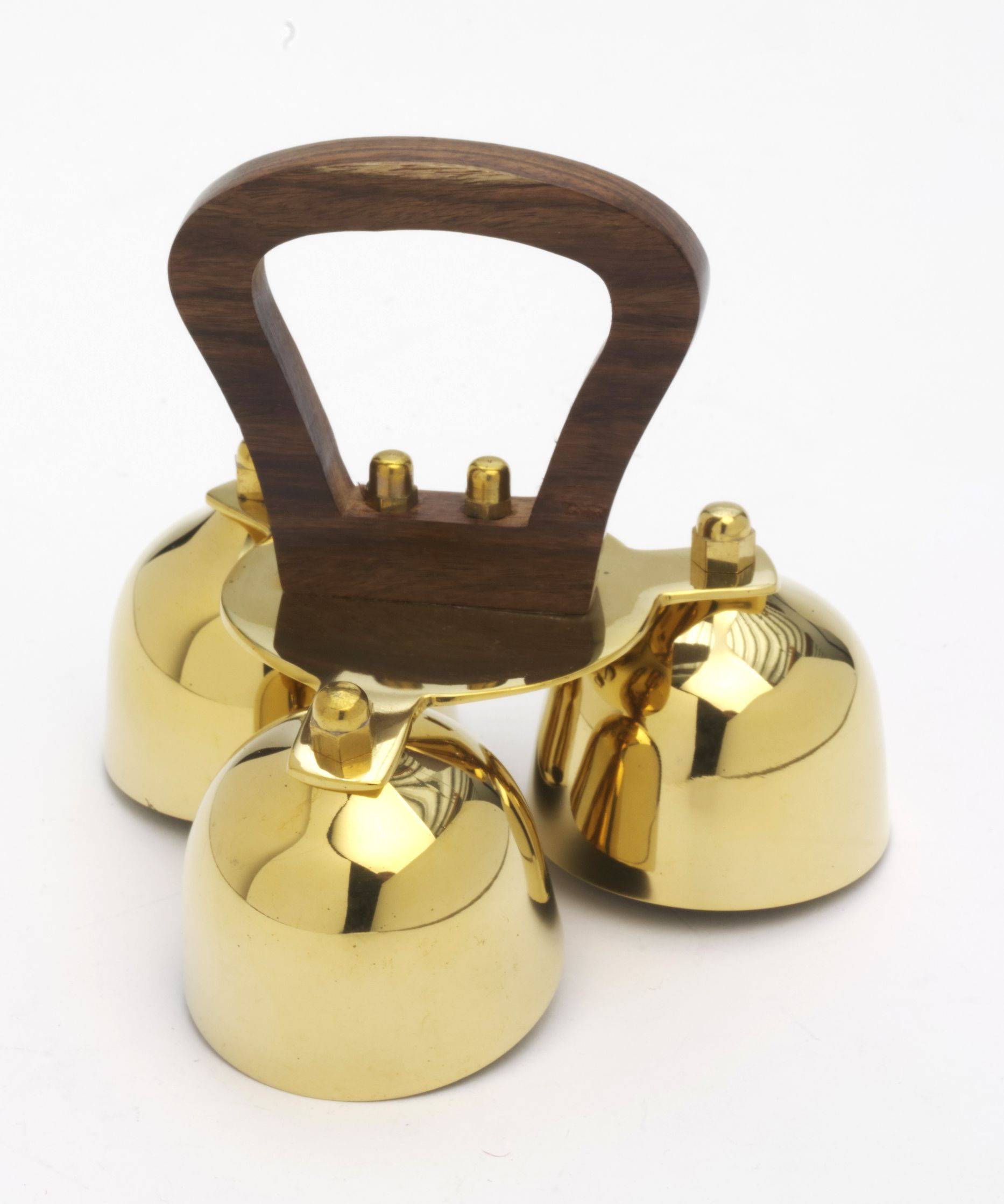 Dzwonki ołtarzowe drewnianą rączką - 3 i 4 tonowe - zdjęcie 2 - Dzwonki ołtarzowe drewnianą rączką - 3 i 4 tonowe