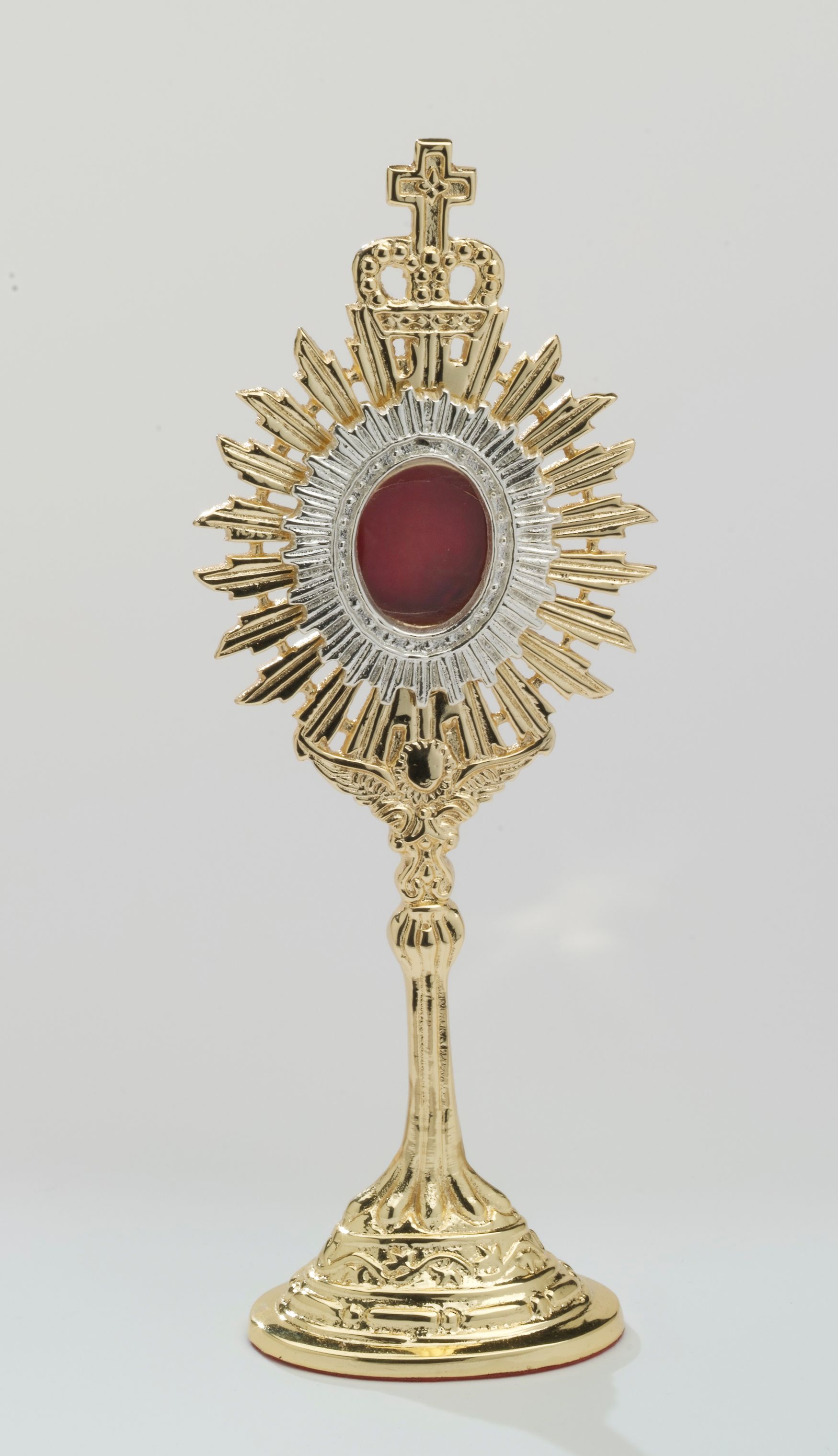 Relikwiarz złocony - 18 cm