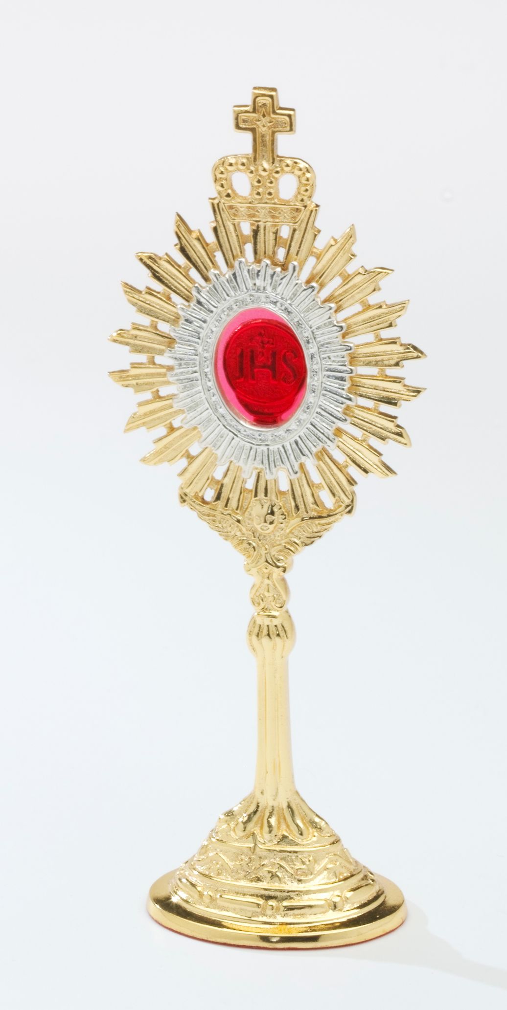 Relikwiarz złocony - 18 cm - zdjęcie 2 - Relikwiarz złocony - 18 cm