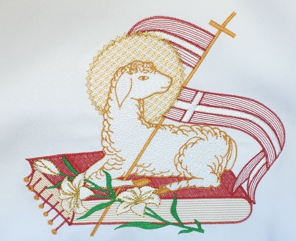 Obrus ołtarzowy (6) - zdjęcie 3 - Obrus ołtarzowy (6)