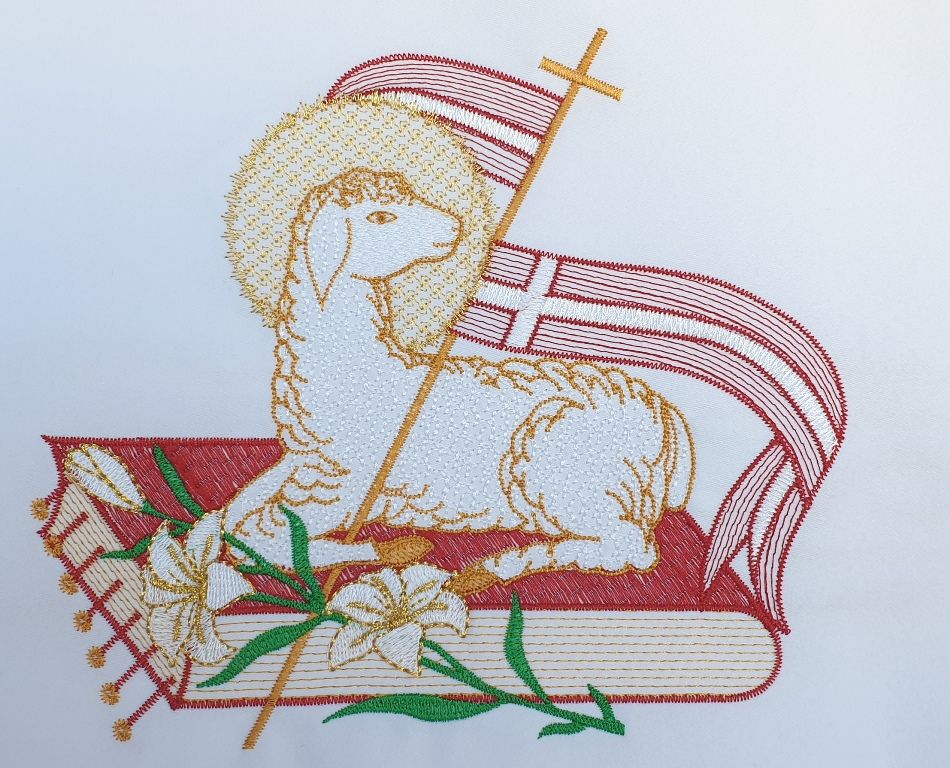 Obrus ołtarzowy (6) - zdjęcie 4 - Obrus ołtarzowy (6)