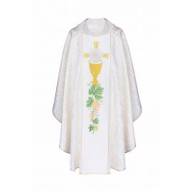 Ornat haftowany komunijny (11) - Ornaty białe/ ecru - Nowość