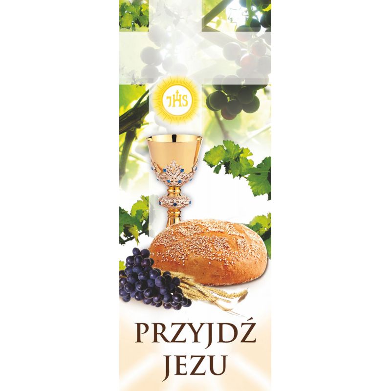 Baner I Komunia Święta - Przyjdź Jezu (6) - Baner I Komunia Święta - Przyjdź Jezu (6)