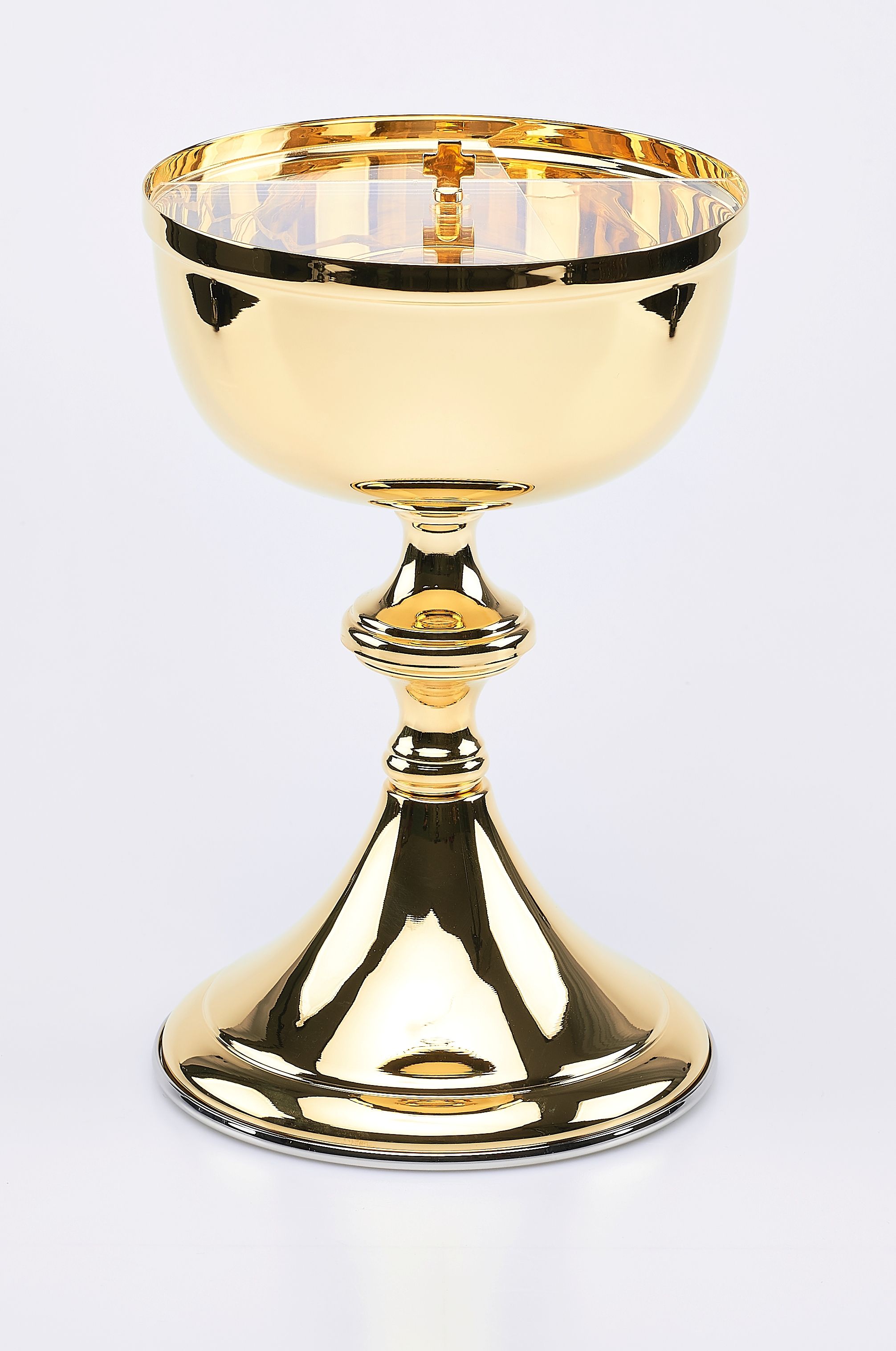 Puszka polowa - pozłacana - 24 cm