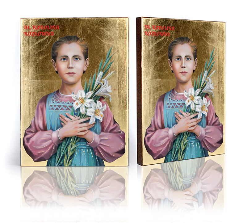 Ikona Święta Karolina Kozkówna