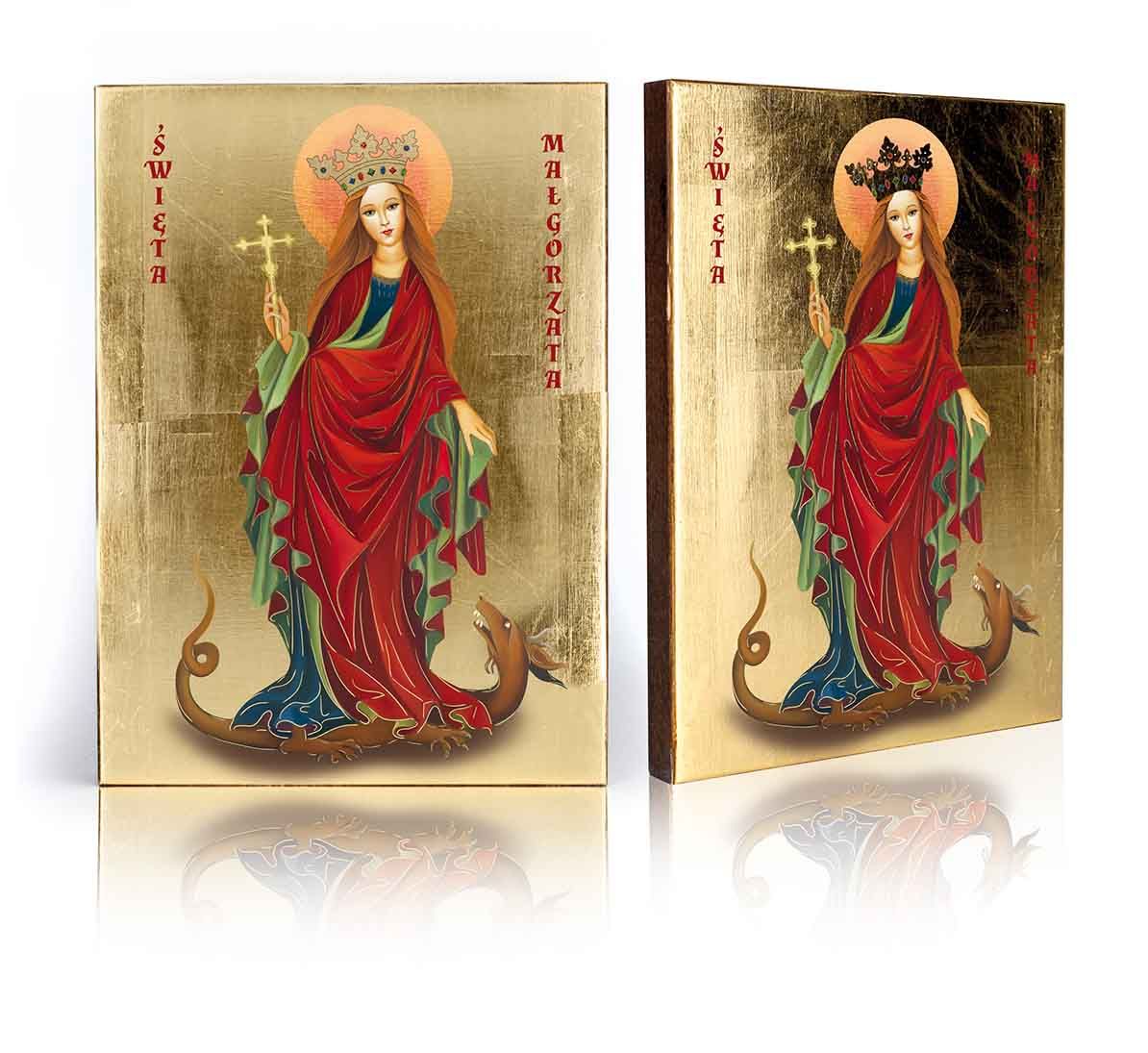 Ikona religijna Święta Małgorzata