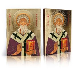 Ikona religijna Święty Błażej - Święci i Błogosławieni - Nowość