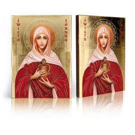 Ikona religijna Święta Joanna - Święci i Błogosławieni - Nowość
