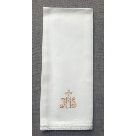 Puryfikaterz złoty IHS krzyż - 100 % bawełna