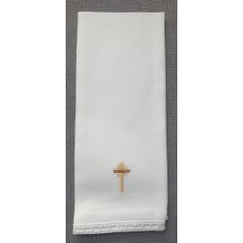 Puryfikaterz  złoty krzyż - 100% bawełna - zdjęcie 1 - Puryfikaterz  złoty krzyż